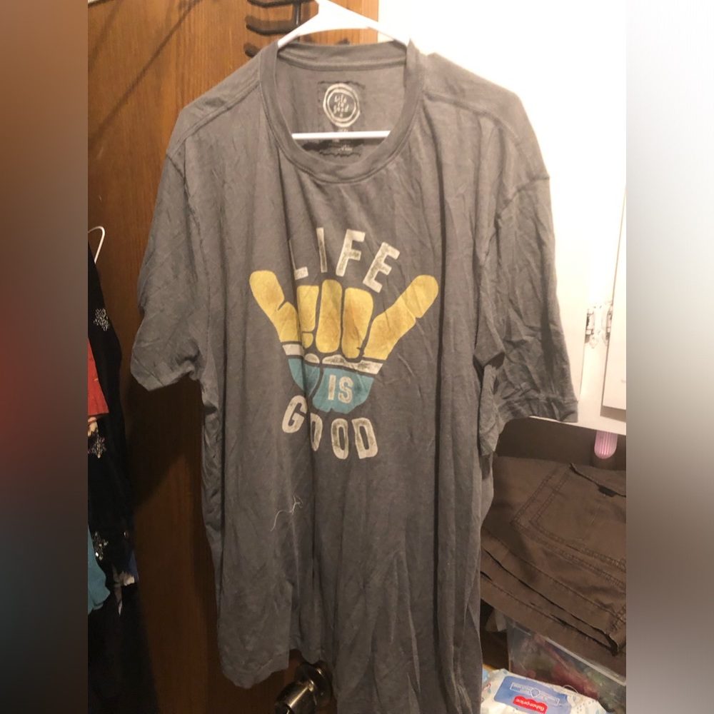 COPY - Life is Good ASL Tee-  690 $20 or $15 w/offer *tee deal